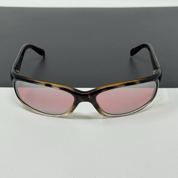 Vintage Serengeti Sunglasses Bromo 6766 Pink Lenses Rare Made In Italy